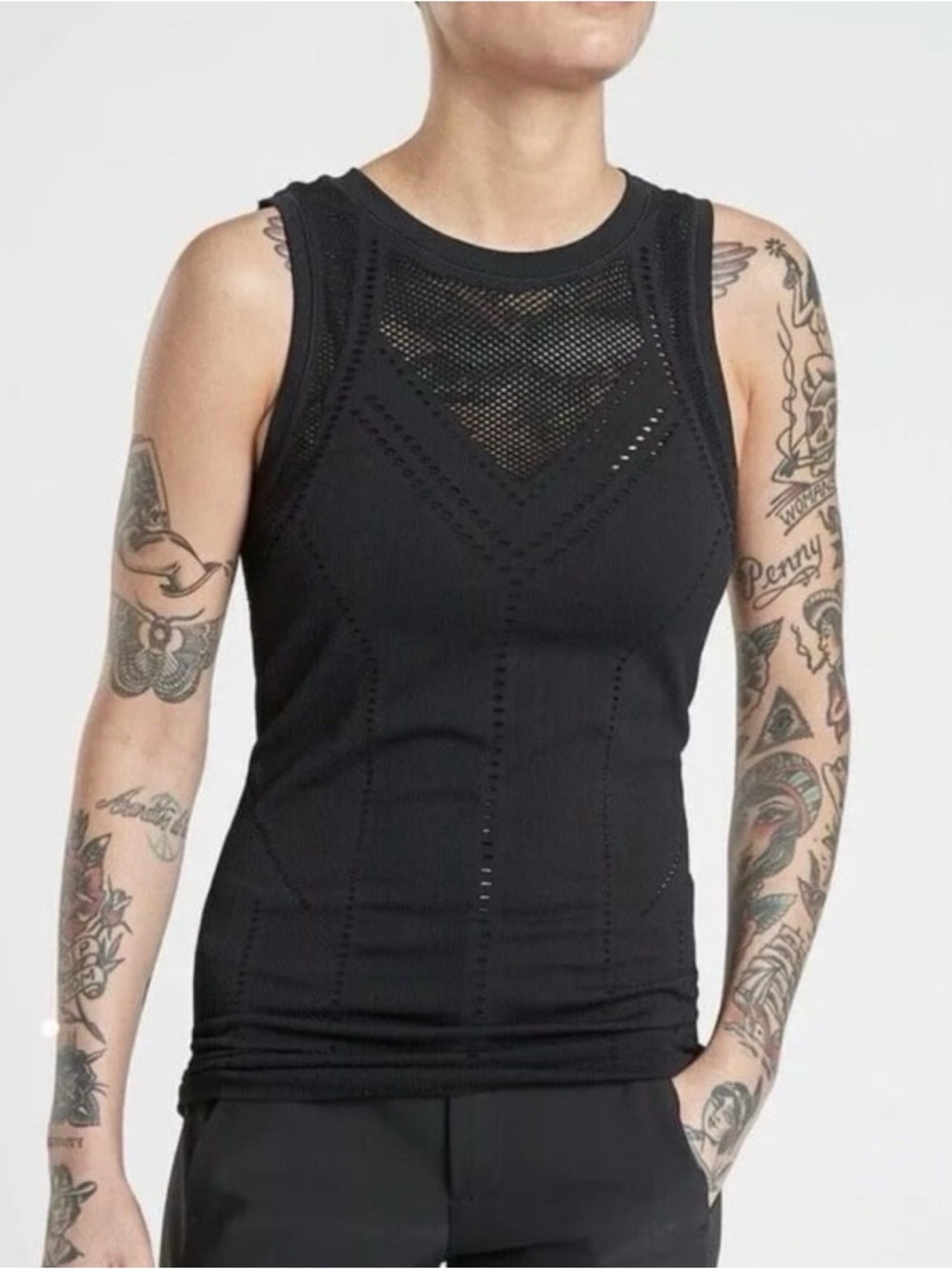 Athleta NWT Oxygen Black Tank Size XS